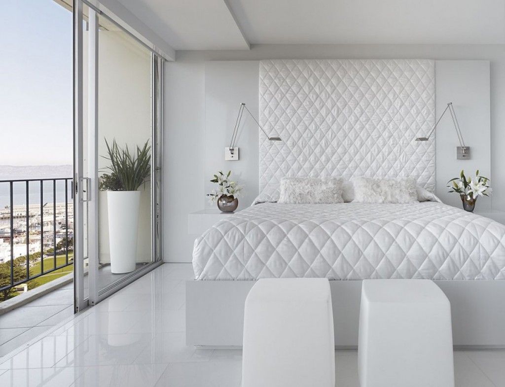 Una camera da letto moderna in colori vivaci - attenzione ai dettagli