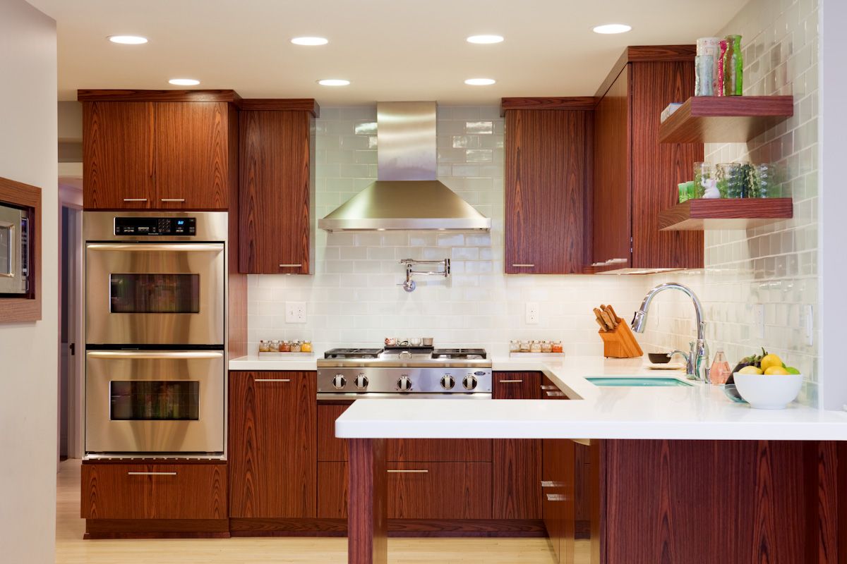 La cucina in un colore insolito - il palissandro è una buona scelta?