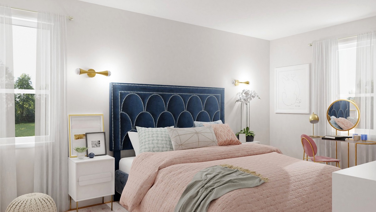 Idee per una camera da letto glam - quali colori scegliere?