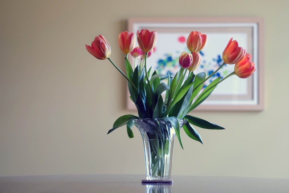 Idee di decorazione primaverile tulipani