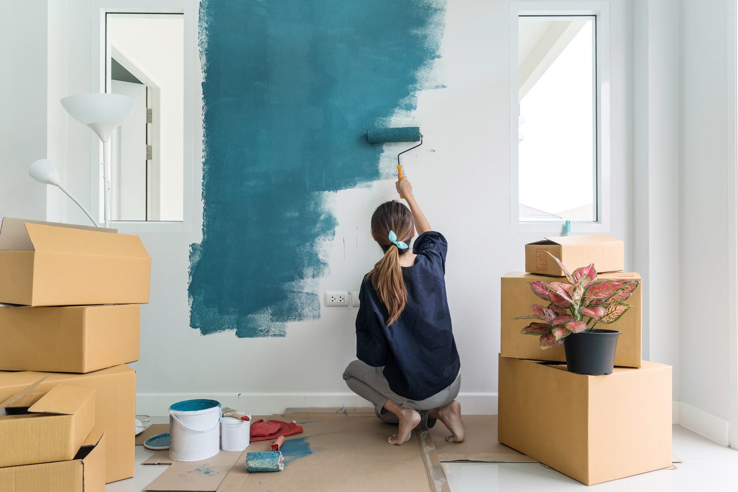 Wie streicht man einen Raum? Check Top-Farben und Malideen 2022
