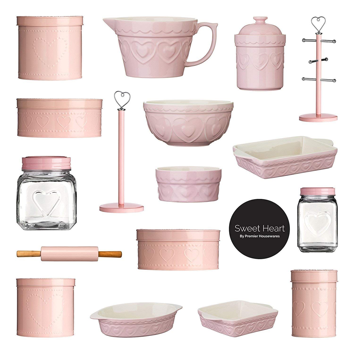Pink accessories - French country kitchen