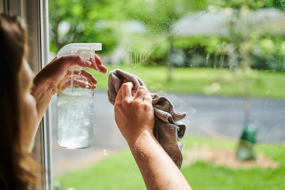 Domowy płyn do mycia okien - metody eko na mycie okien