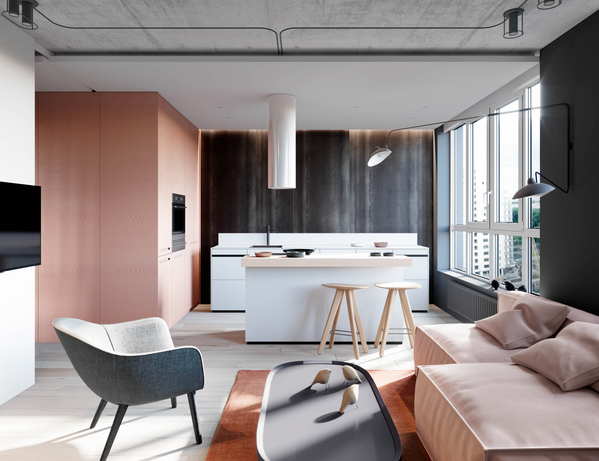 Dusty Pink - Check How to Use It in Interior Design