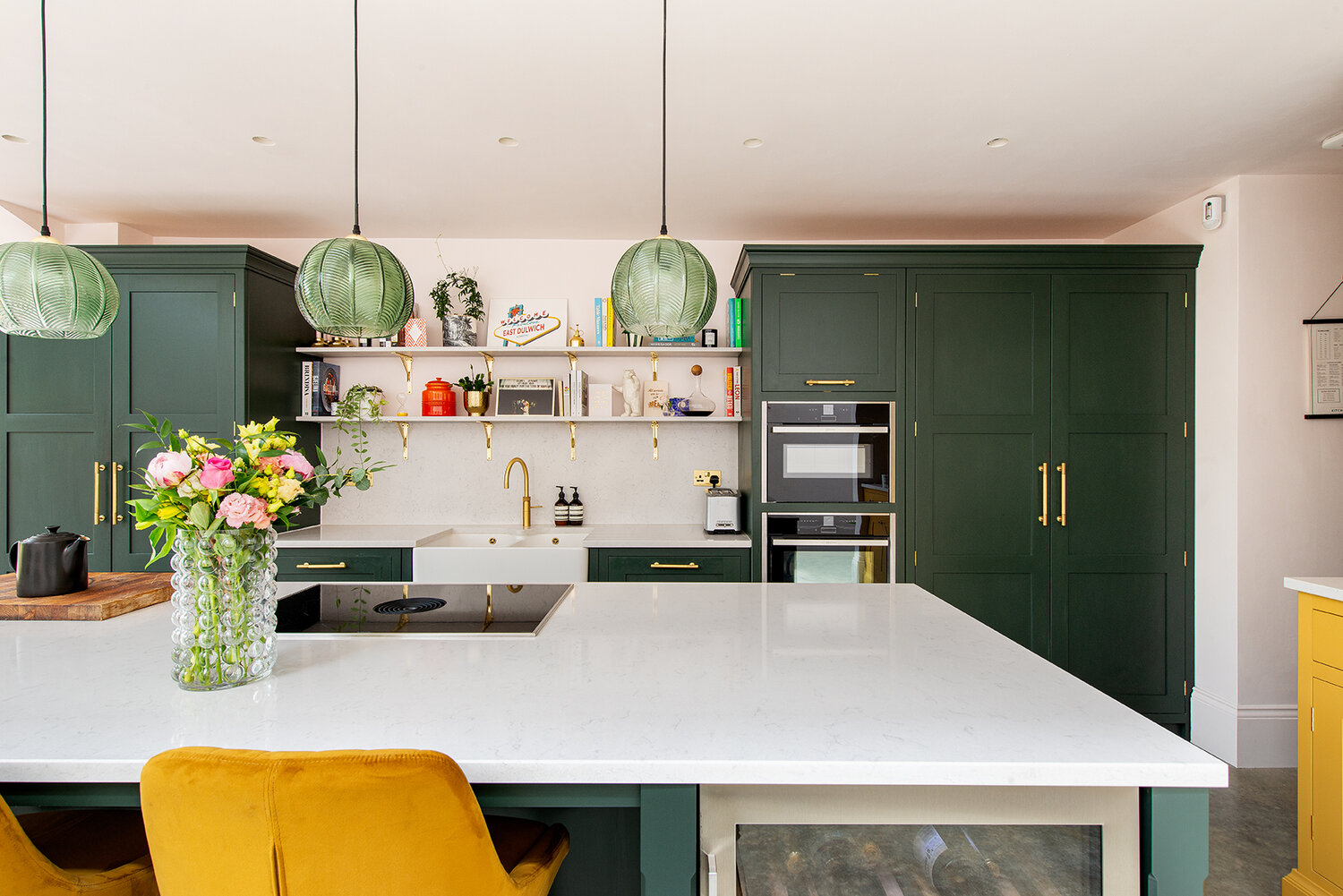 Green Kitchens - 3 Inspiring and Unique Green Kitchen Ideas