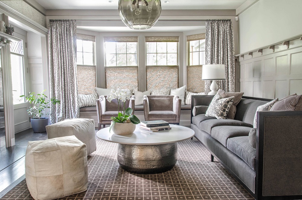 Glam living room - recommended colors