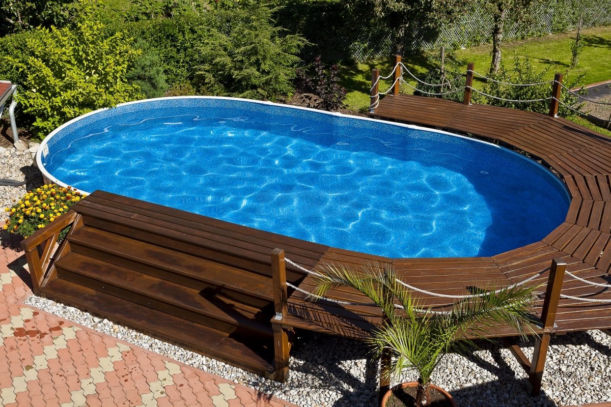 What is an above ground pool?