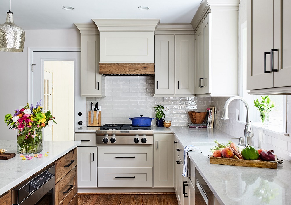 Beige Küche - eine Idee für ein kleines oder großes Interieur?
