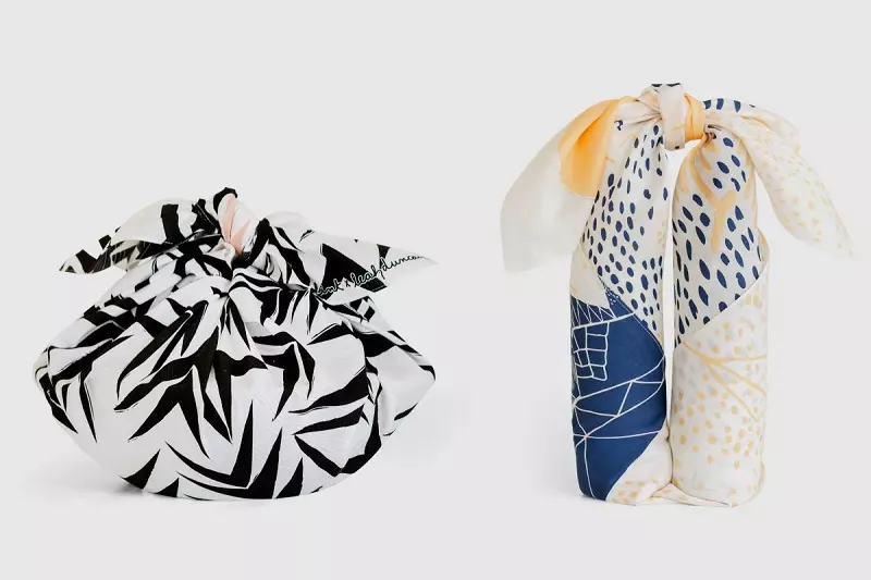 Idées originales d'emballage de cadeaux - foulards