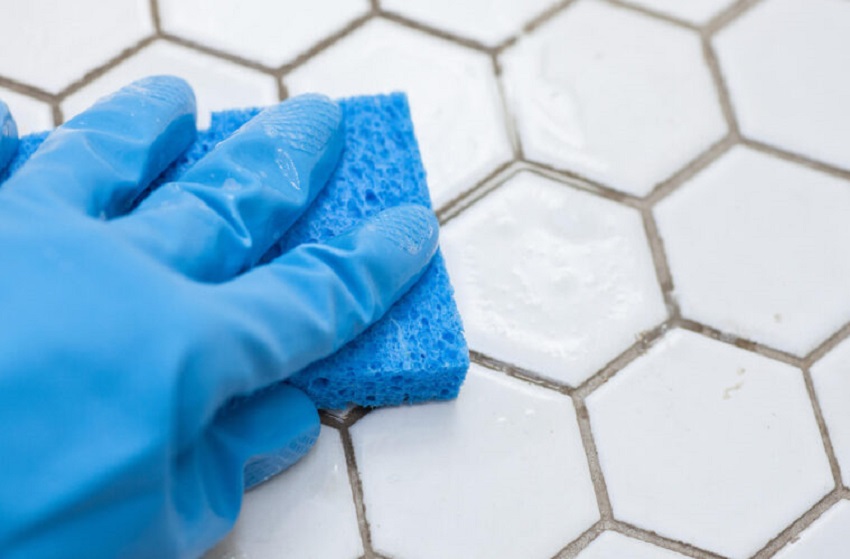 Cleaning grout with a toilet cleaner - is it a good idea?