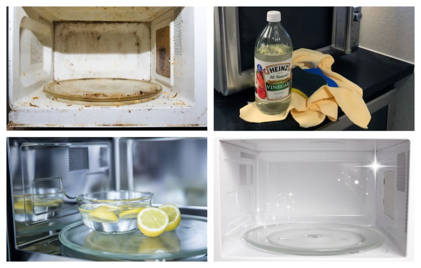Why is it so important to clean a microwave regularly?