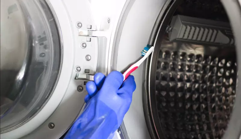 How to clean the washing machine - cleaning tools