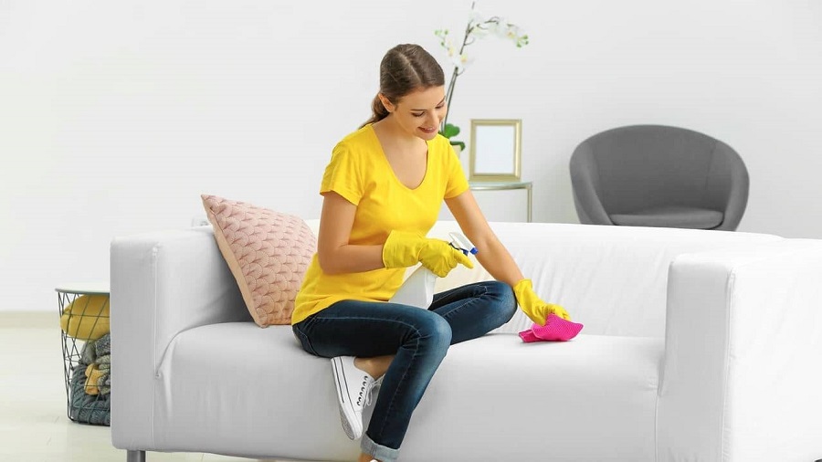 Why is it important to clean the sofa regularly?