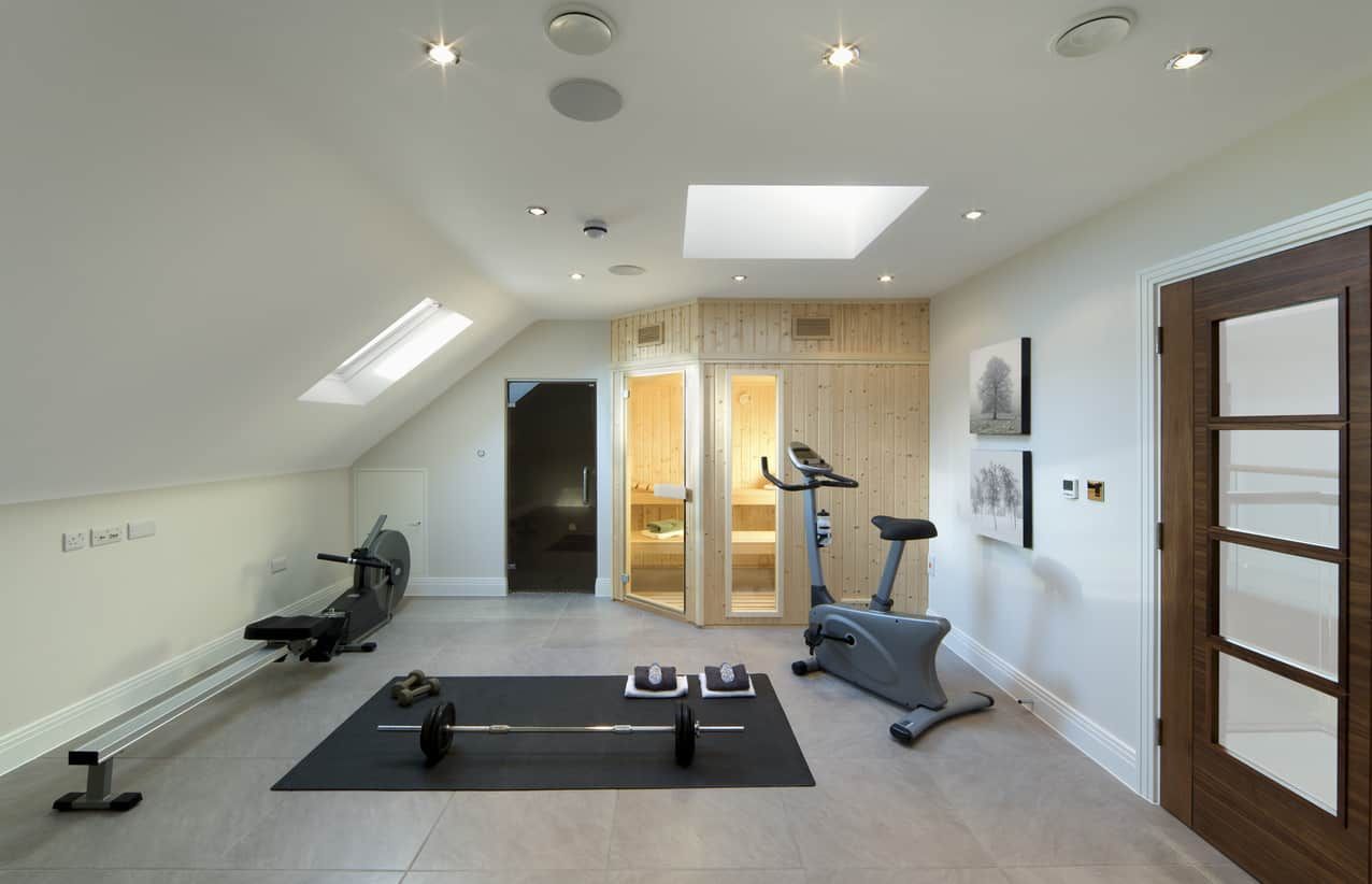 A brilliant attic room idea? Turn it into a home gym