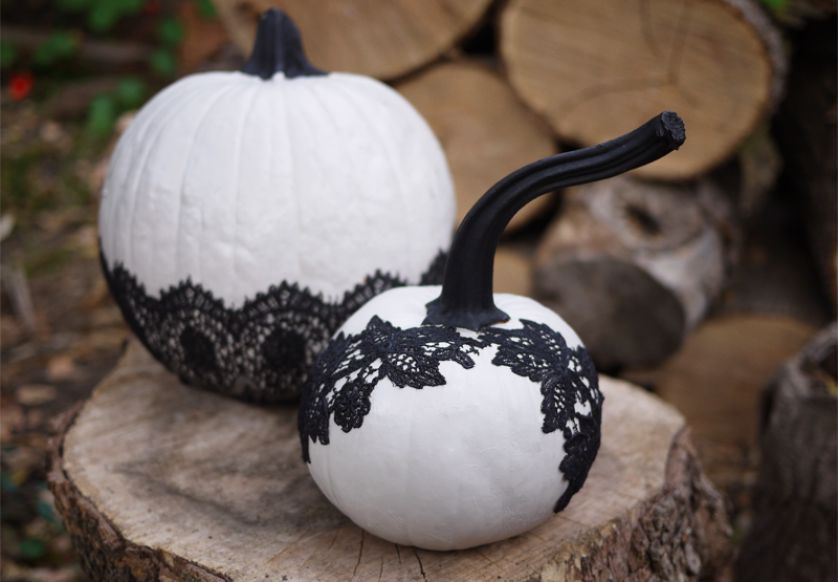 Decoración inusual para Halloween: calabazas reinventadas