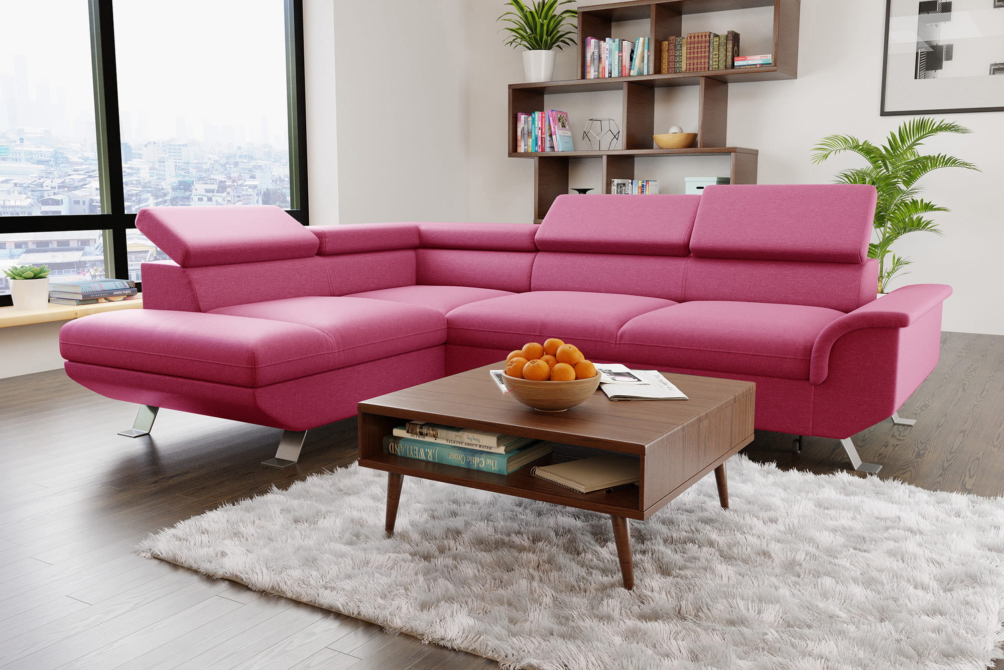 Fuchsia - color of home decorations