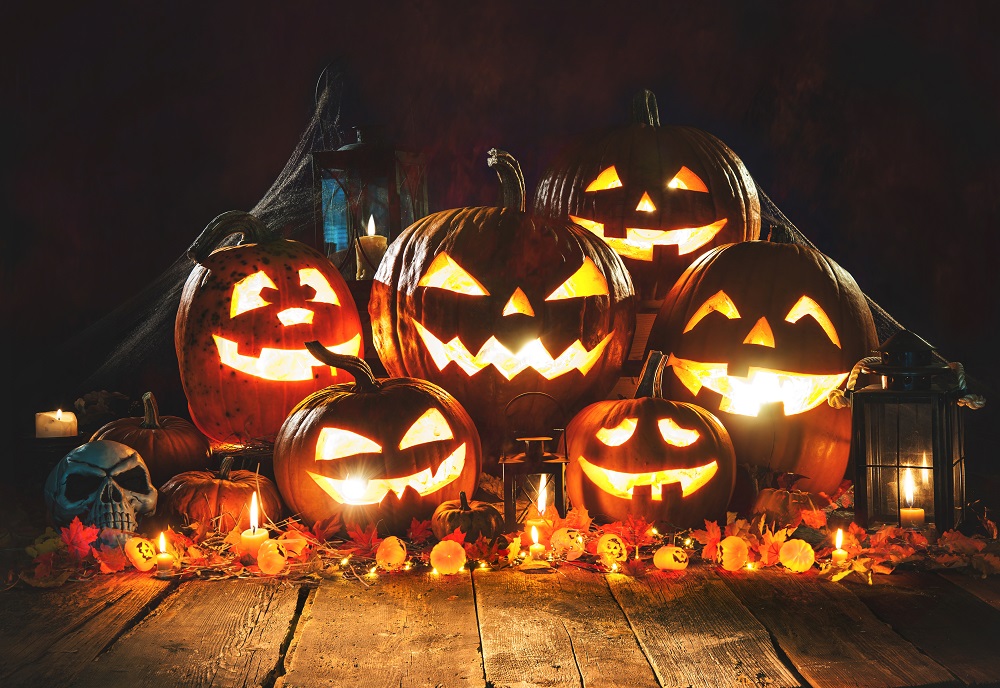 Classic pumpkins - obligatory Halloween decorations