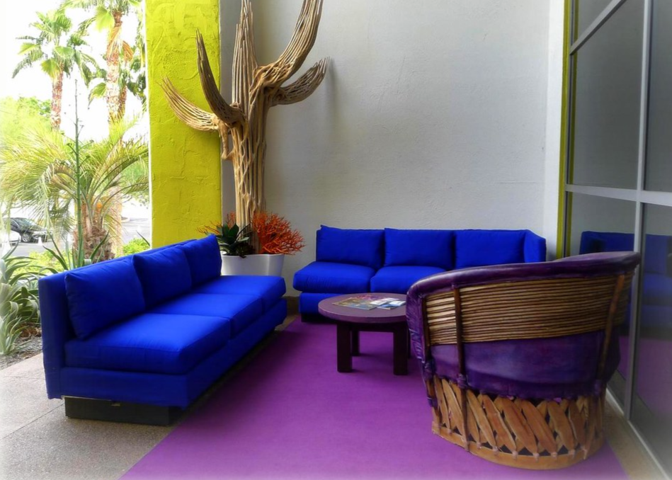 Ist Indigo blaue Farbe gut für Haus Innenarchitektur?