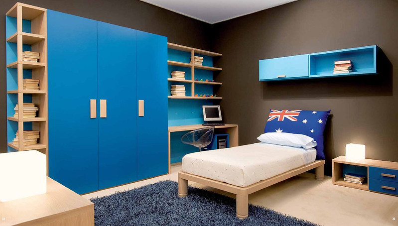 Bleu indigo - choisir la couleur pour la chambre des enfants