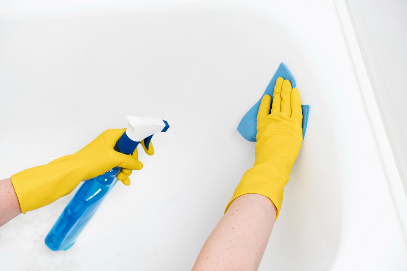 How often do you clean the bathtub?