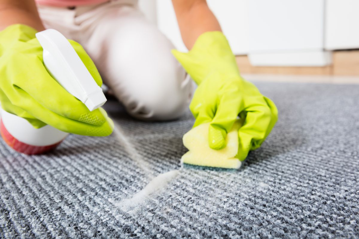 How to clean a carpet without a machine - using homemade remedies?