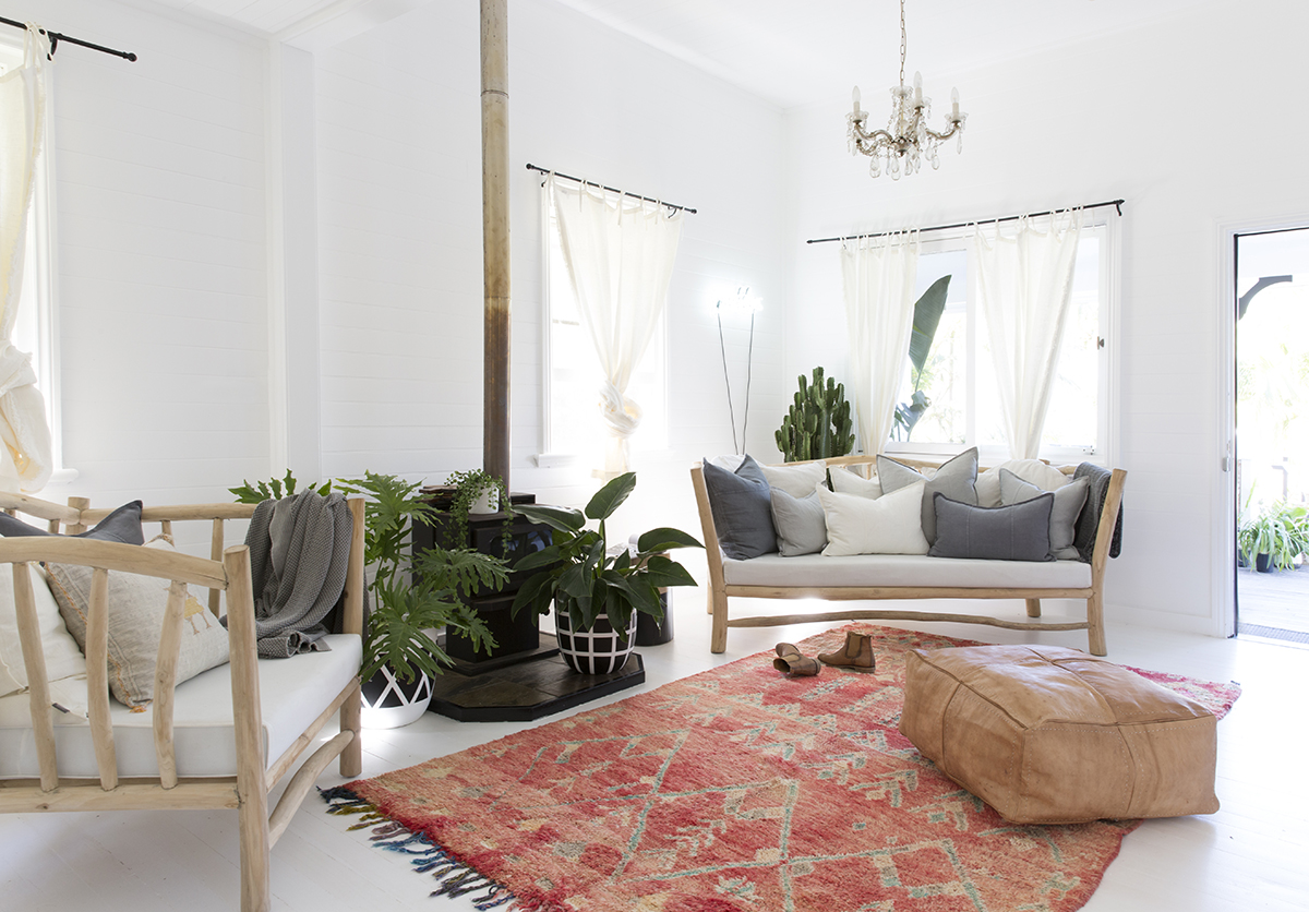 A consistent living room design