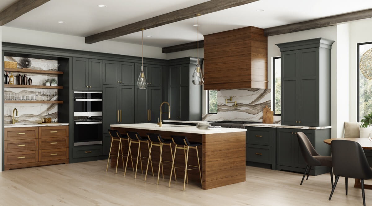 Is graphite color in the kitchen a good idea?