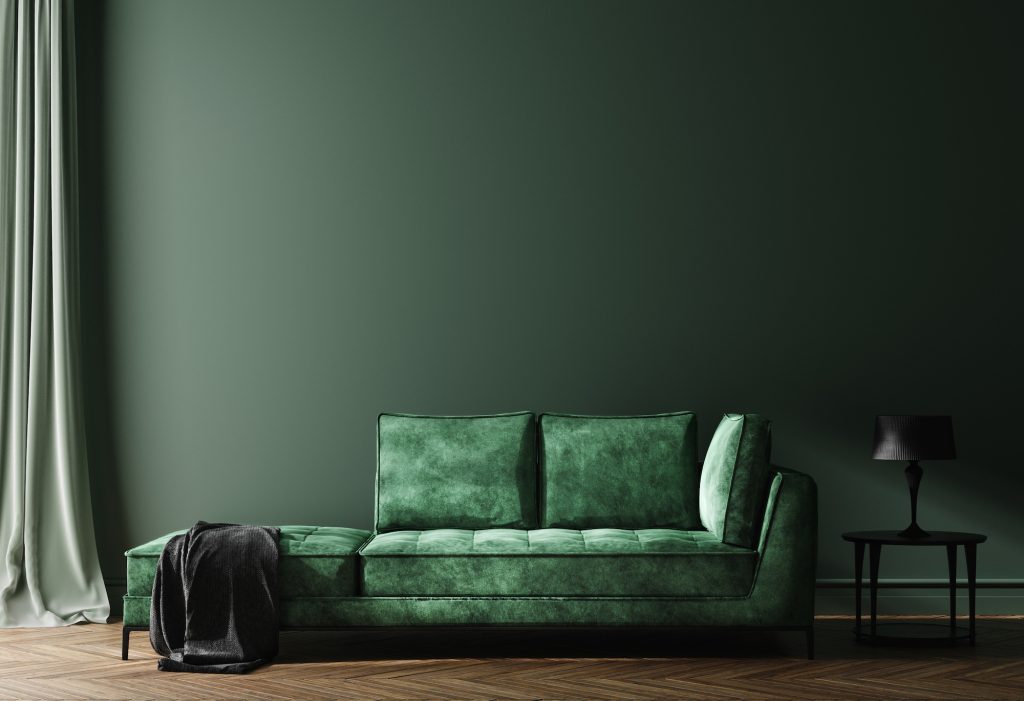 Emerald chaise longue