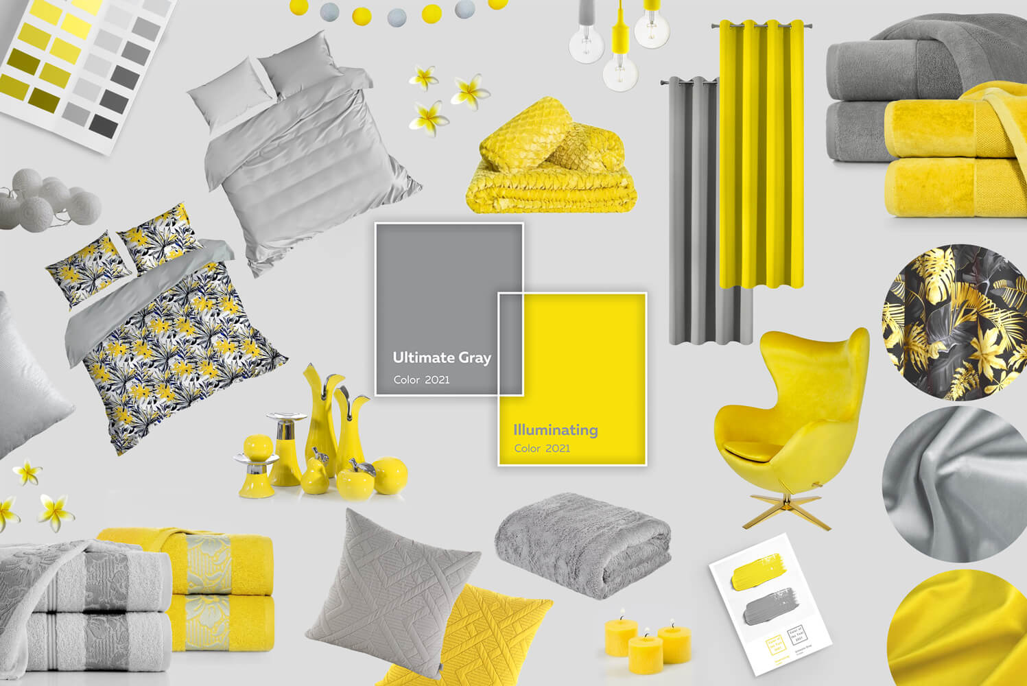 Wall colors - Pantone inspirations - accessories