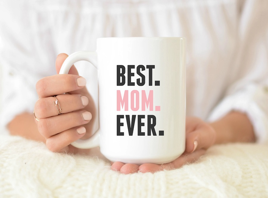 Eine individuelle Tasse zum Muttertag