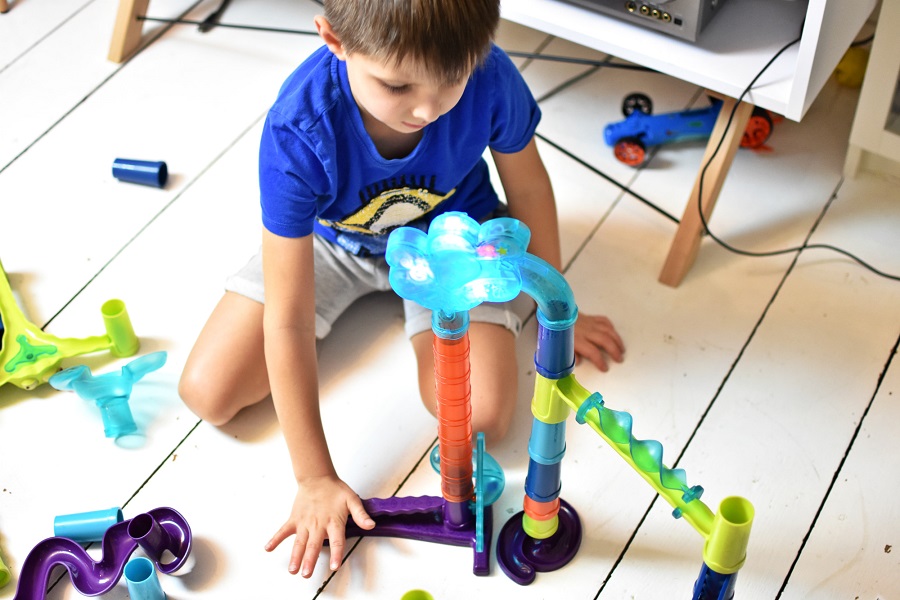 Ball tracks - an engaging gift for a 4-year-old