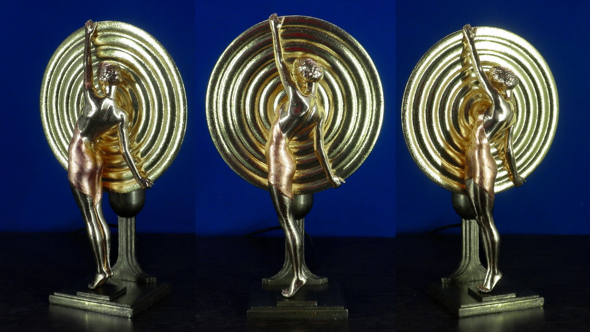 Lámpara Art Deco mujer