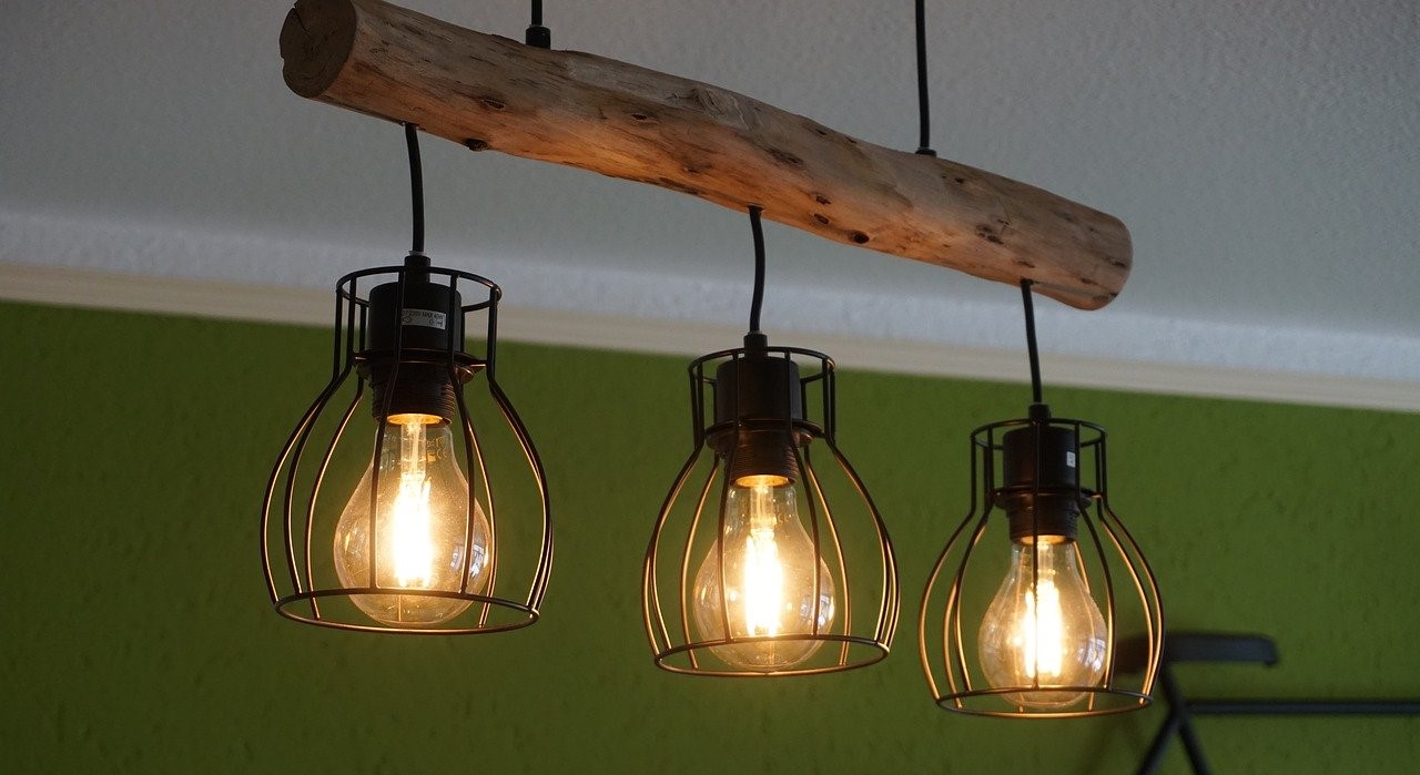 Lámparas de salón - inspiradas en la naturaleza