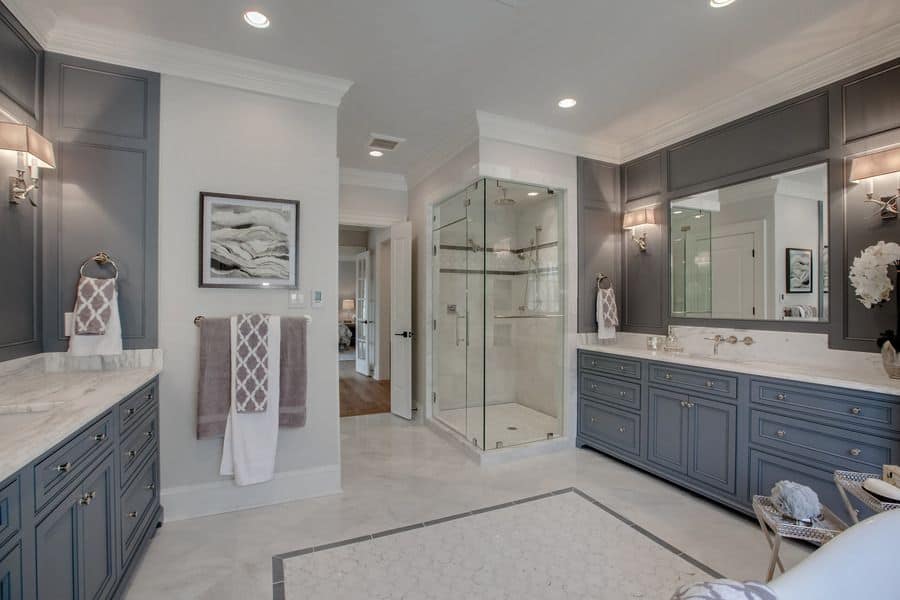 Luxury bathroom - grey