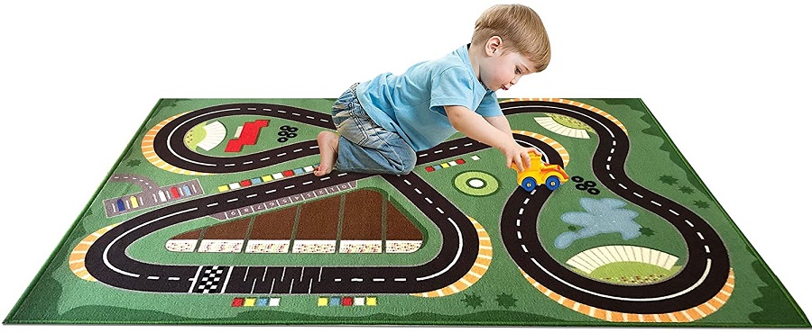 Una alfombra de juego: una idea de regalo única para los niños