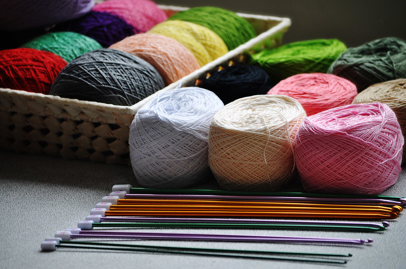 A crochet kit - a creative Christmas gift for grandma