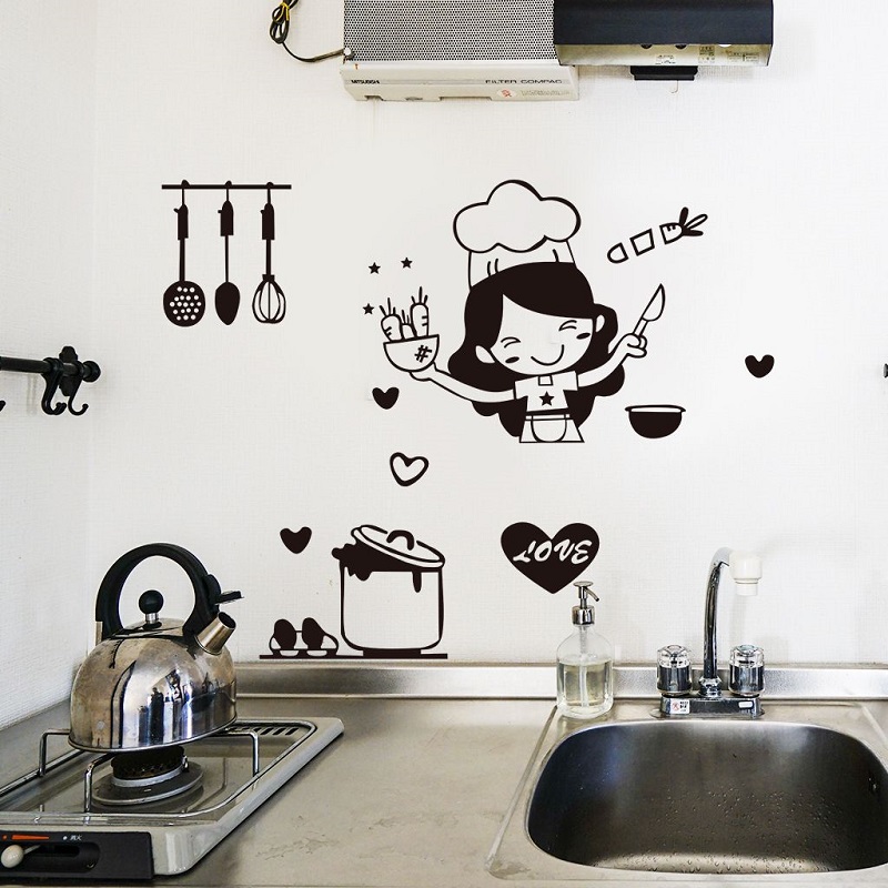 Co wyróżnia naklejki na ścianę do kuchni?