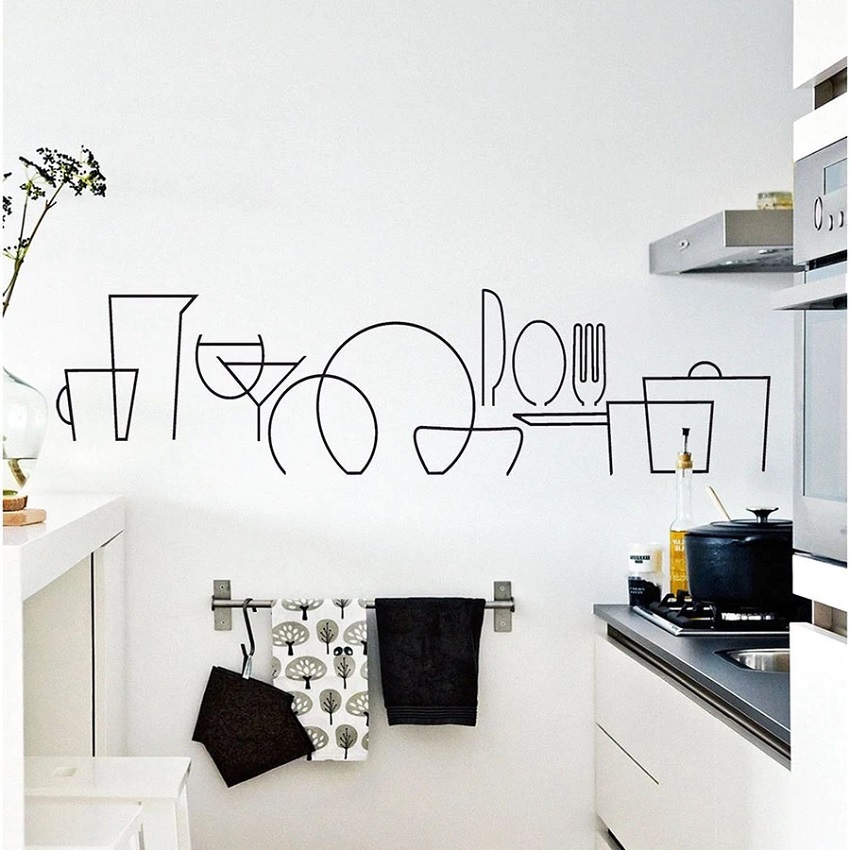 Czy naklejki na ścianę do kuchni to dobry pomysł?