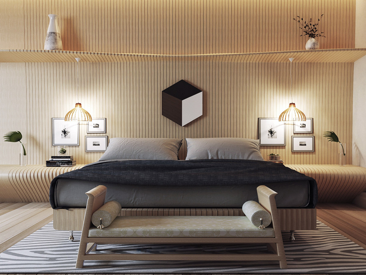 Diseños de Dormitorios Modernos - 3 Ideas Sobresalientes de Dormitorios Modernos