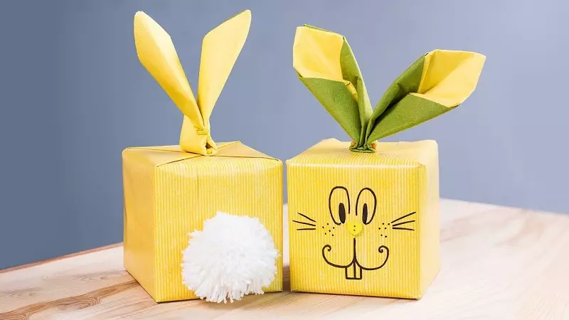 Easter gift wrapping ideas