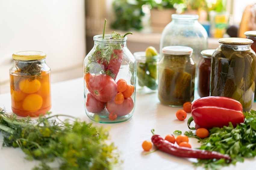 What is canning in food preservation?