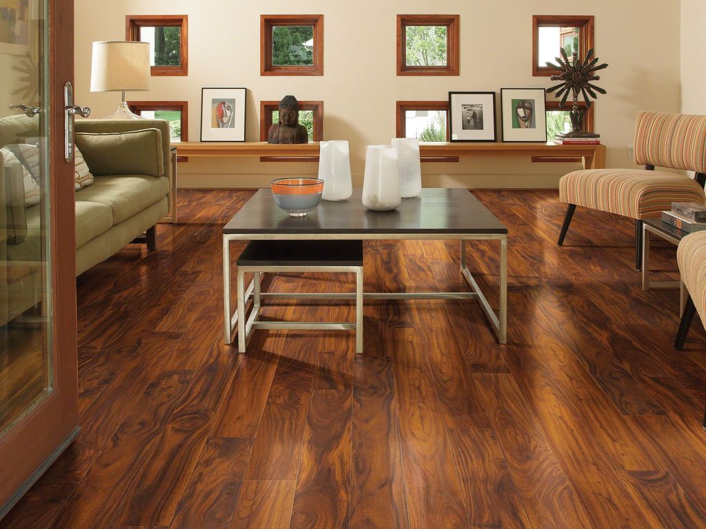 Rosewood on the floor - an interior design hit
