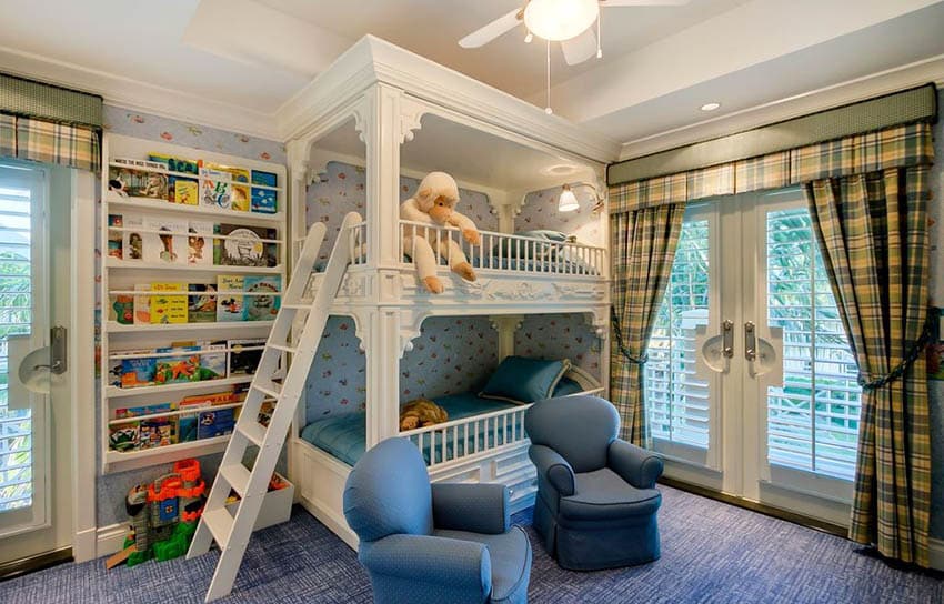 Un lit superposé dans une chambre de garçon - est-ce une bonne idée ?