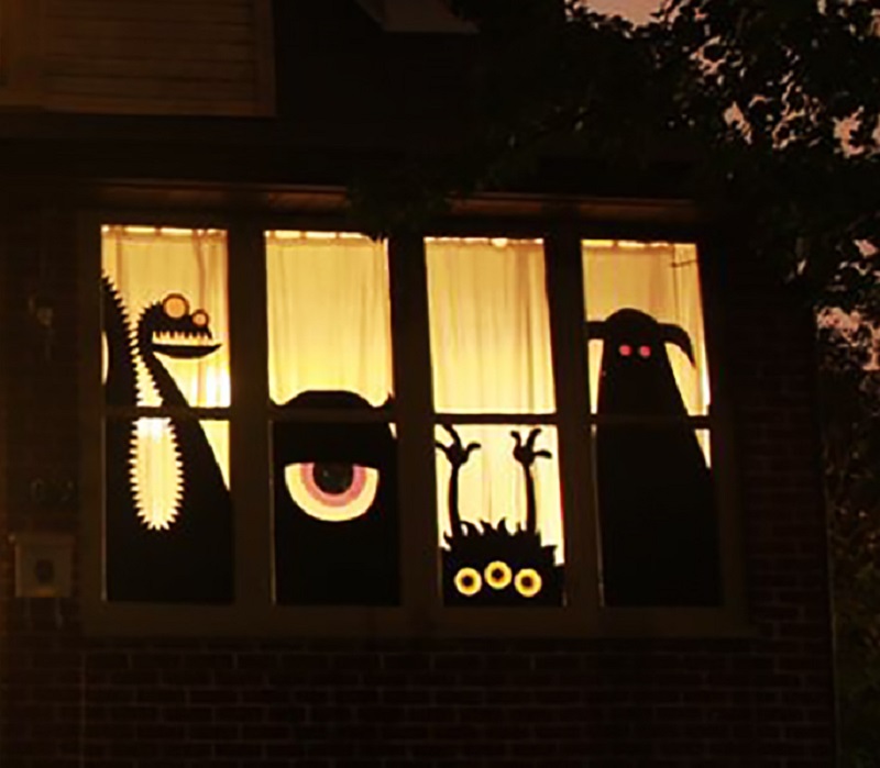 Halloween decorations - Monsters, Inc.