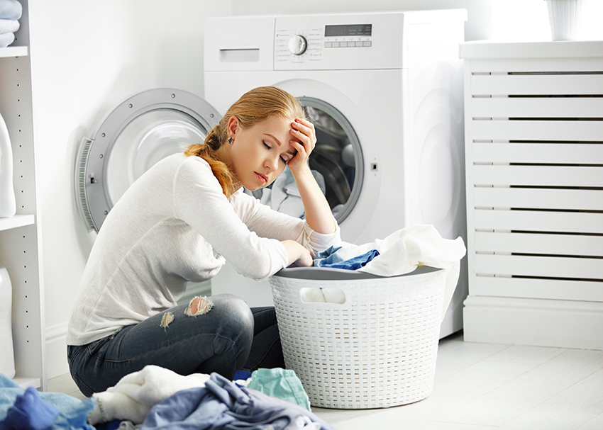 Símbolos de la lavadora: ¿qué significan el algodón y la botella?