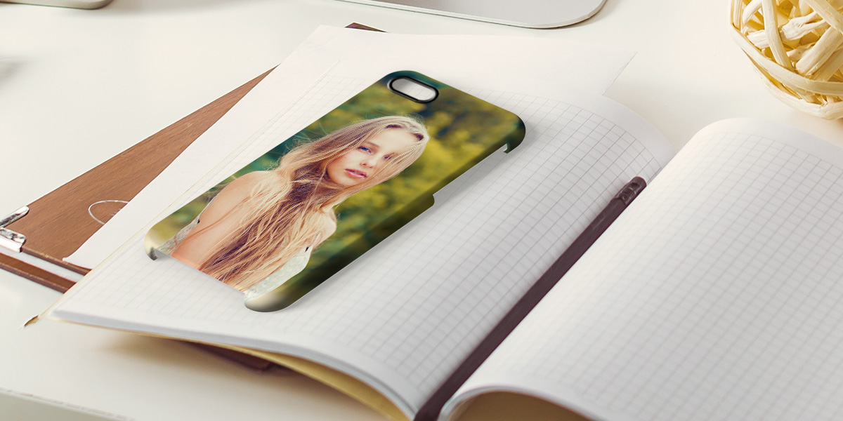 A phone case with a photograph for Mother's Day