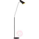  Lucande Wibke lampa podłogowa w kolorze czarnym