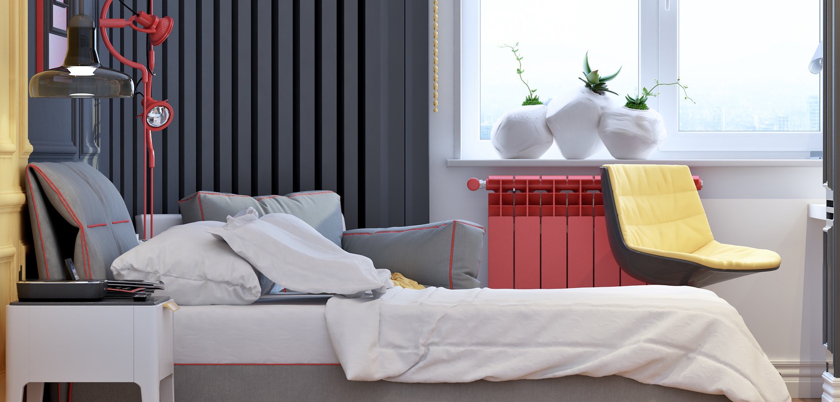 Ideen für Teenager-Schlafzimmer - ein gut durchdachtes Design