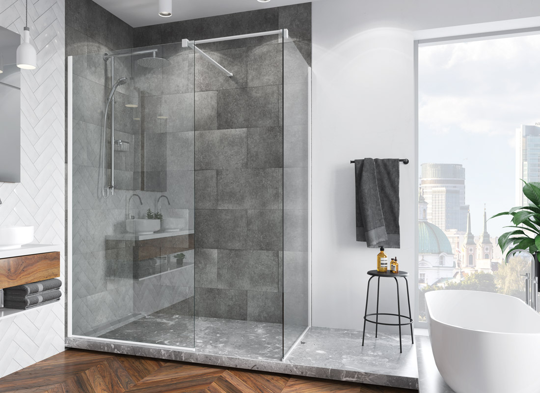 Lockenlose Dusche - Überprüfen Sie den Trend der beliebtesten Badezimmer im Jahr 2021