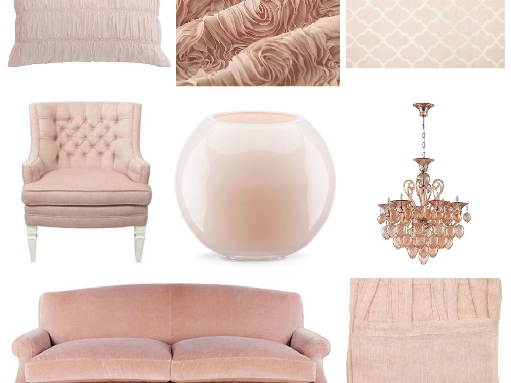 Shades of pink in home accessories